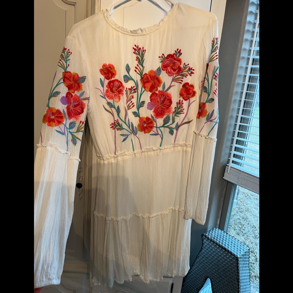 Beautiful embroidered boutique dress